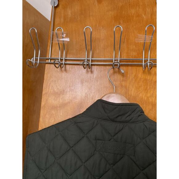 Barbour Men's Olive Green Lowerdale Quilted Gilet Full Zip Vest Size XXL - Picture 6 of 8